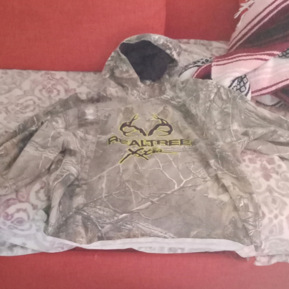 Camo sweater